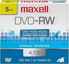 Maxell 635125 DVD-RW Disc