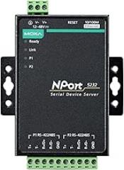 MOXA NPort 5232 w/Adapter - 2 Ports RS-422/485 Device Server, 10/100 Ethernet, Terminal Block, 15KV ESD, 12-30VDC, 0 to 55°C Operating Temperature