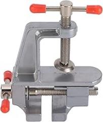 Mini Bench Vise Small Table Clamp Strong Aluminum Alloy Jaw Opening For Handwork Grinding Detailing Suitable For Jewelry Electronics