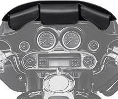 PBYMT Windshield Bag, Fairing Windshield Bag 3 Pocket Batwing, Waterproof Motorcycle Windscreen Bag Compatible with Harley Touring Electra Glide Street Glide FLHX FLH Trike Models 1996-2013