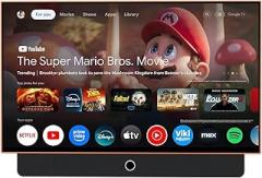 27-Inch Portable Smart TV with Battery Operated, 1080P FHD Smart TV OS, HDR10, Dolby Audio, Chromecast & Bluetooth, Ideal for Outdoor Viewing, RV Trips, Sports & Movie Nights (G27F, Orange)