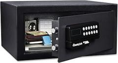 Sentry Safe X041E Electronic Lock/Card Swipe Security Safe, 1.1 ft3, 18w x 16d x 9h, Black