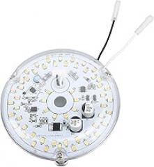 CHICIRIS Ceiling Fan Light 3.93 Inch AC 120V 18W 2000LM, Dimmable Magnetic LED Retrofit Light Board Panel for Replacement with Warm, Nature, White Light Source, Aluminum, Electronic