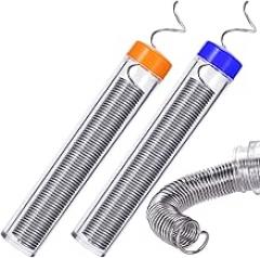 2pcs Solder Wire 0.8mm Diameter Rosin Core Solder for Electronic Electrical Soldering Components Repair