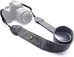 Alled XN01-0943 Neck Shoulder Belt Strap, Vintage Print Soft Colorful Camera Straps for Women/Men, All DSLR/Nikon/Canon/Sony/Olympus/Samsung/Pentax/Olympus, Black