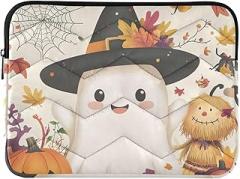 Laptop Cases 13, 13.3, 14 Inch Cute Pumpkin Fall Beige Portable Protective Case Portable Electronic Device Cover