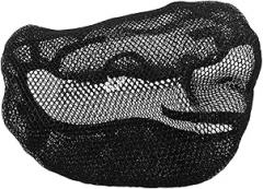 Milisten Motorcycle Replacement Seat Cushion Cover Breathable 3D Mesh Heat Insulation Protector for Motorbike Seats Medium Size