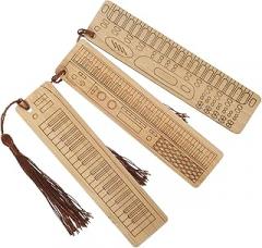 3pcs Bookmarks with Tassel Delicate Lightweight Electronic Organ Design for Reading Book Lovers Women Students Writers