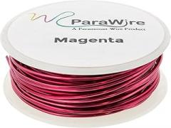 Copper Craft Wire, Parawire 24ga Magenta Enameled 150' Roll