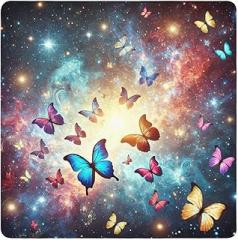 Joko Ivery Butterflies Orange Protective Wrap 13.8