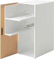 YAMAZAKI Home Tower Large Capacity Game Console Rack – Organize Controllers, Pull-Out Shelf, Cable Management - Steel