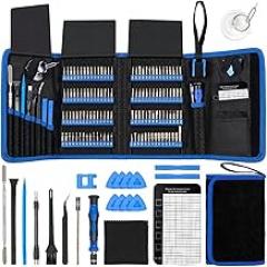 Measurement Tools 142 in 1 Fit for Mini Precision Screwdriver Set Electronics Precision Screwdriver Magnetic Bit Hand Tools PC Laptop Portable