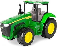 TOMY John Deere Lights & Sounds Tractor Toy - Kids Tractor with Free-Rolling Wheels and Realistic Electronic Lights and Engine Sounds - Kids and Stocking Stuffers - Ages 3 Years and Up
