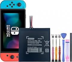 Switch Battery HAC-003 3.7V 4310mAh Replacement for Switch Console Battery Part Number HAC-003 with Repair Tool Kit (Not for Switch Lite)