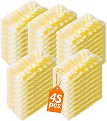 45 Count 360° Heavy Duty Duster Refills Compatible with Swiffer, Larger Size-Extra Thick Electrostatic Disposable dusters Refill for Electronics, Furniture, Blinds, Ceiling Fans, Unscented