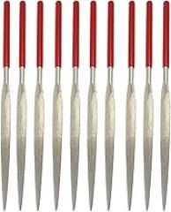 10 Pcs Files & Rasps 160mmx4mm Warding Oval Half Round Barrette Diamond American Pattern Files Files