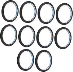 10Rolls Black Masking Tape Tape for Automotive and DIY Crafts Reliable Adhesion for Electronics and Furniture Protection