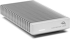 OWC 1TB Express 1M2 80Gb/s Portable NVMe SSD USB4 (Thunderbolt Compatible/USB-C) Ultra Fast External SSD Drive with Aluminum Heat Sink Enclosure