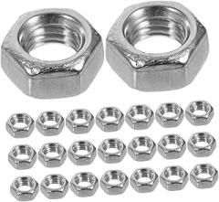 HEALLILY Stainless Hardware Assortment 180pcs Nut Hardware Nuts for Electronics