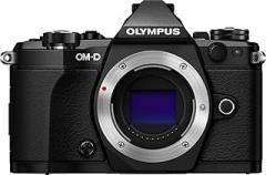 Olympus OM-D E-M5 Mark II Micro Four Thirds System Camera, 16.1 Megapixels, 5-Axis Image Stabilizer, Electronic Viewfinder, Black