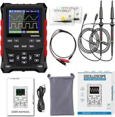 2 Channel 120MH Portable Oscilloscope Signal Source 2 in 1 Electronics Automotive Oscilloscopes Mini USB Oscilloscope