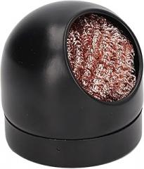 YWBL-WH Solder Tip Cleaner, Stainless Steel Soldering Iron Cleaner with Holder, Efficient MultiPoint Cleaning for Electronic Repair and Maintenance