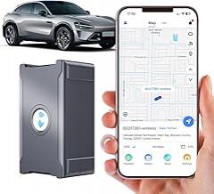GPS Tracker for Vehicles, Long Battery Life Tracking Devices for Cars Hidden, Real-Time, Unlimited Updates,10S Update, 180-day Track Playback，Strong Magnetic 4G LTE Car Tracker, Subscription Needed