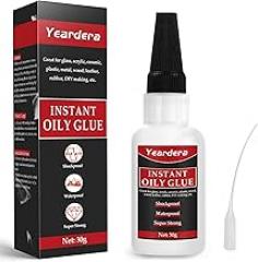 Welding High-Strength Oily Glue, 30g Instant Oily Glue - Super Glue, Sturdy High Strength Oily Glue for Long-Lasting Repairs on Electrical, Electronic, Metal, Plastic, Wood, Ceramics (1)