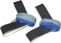 Adjustable One Size Fits All Anti Static 1M Ohm ESD Reusable Foot Heel Straps Premium Quality Perfect for Grounding, Removing Static, Protecting Electronics Against Electric Shock - Blue - 2 Pieces