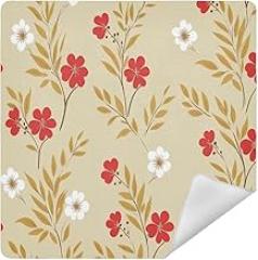 Small Natural Wildflowers Camera Protective Wrap, Anti-scratch Lens Protector Wrapper, Magic Self-Adhesive Cloth for Cameras/DSLR/Laptop/Electronic Accessories, S