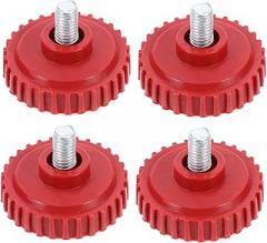 4pcs Heavy-Duty Electronic Scale Foot Mat with Screw-in Supports Non-Slip Plastic Base for Stability for Kitchen and Bathroom Weighing Devices