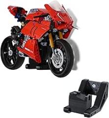 Wall Mounting Bracket for Lego Technic Ducati Panigale V4 R 42107 – Secure & Stylish Motorcycle Display, Easy Installation for Collectors