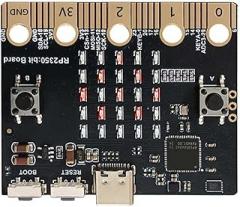 Innovative RP2350bit Microcontroller Board for Electronics and Robotics with Friendly Clip Port Electronics Kit