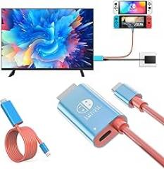 TV Dock Replacement for Nintendo Switch/OLED/Steam Deck - 4K/60Hz HDMI 2.0A Adapter with PD100W USB 3.0 Port - Docking Station & TV Adapter