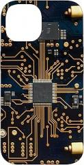 iPhone 14 Circuit Board Pattern Electronics Case