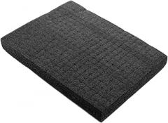 Black Foam Insert Cube Shockproof Packing Foam Board for Electronics Glassware Ceramics Storage and Shipping Protection for Cases