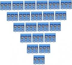 GLEAVI 20pcs Screw-Type PCB Terminal Blocks for Wiring Connector Projects Secure Connection for Home Electronics Efficient Power Transfer Consistent Electrical