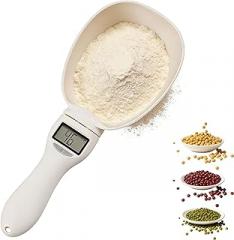 Digital Electronic Measuring Spoon, 2026 New 800g/0.1g High Precision Food Scale with LCD Screen & Unit Conversion, Electronic Kitchen Scoop for Daily Meals, Baking & Pet Food (1 Pc)