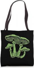 Fantastic festival thoughts Mushroom. Festival. Electronic music. Tote Bag