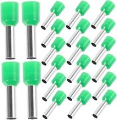 LIFKOME 100pcs Copper Tube Terminals Cold Press Electrical Connectors for Automotive and Electronics Insulated Wire Crimp Connectors for Indoor and Outdoor Use