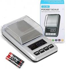 Generic Mini Digital Pocket Scale, High Accuracy 0.01gX 500g Jewelry Weight, LCD Display, Electronic Kitchen Scale, Silver Color