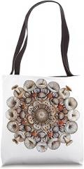 Fantastic festival thoughts Mushroom. Festival. Electronic music. Mandala Kaleidoscope Tote Bag