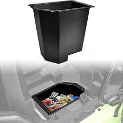 SAUTVS Under Seat Storage Box Compatible with Honda Pioneer 520 2021-2025, Pioneer 500 2015-2023 Accessories, Water Resistance 8.9L Under Driver Seat Storage Bin