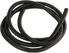 AMERICAN TERMINAL 27031 Black Split-Loom Cable Tubing, 100ft (.38