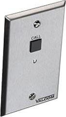 Valcom V-2971 Call In Switch with Volume Control, Stainless Steel