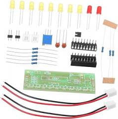 PartyKindom Audio Level Indicator Diy Kit Soldering Practice for Electronics Kit Soldering Project