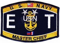 Popular Patch ETCM Electronics Technician Master Chief Petty Office Patch