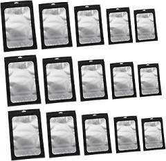 50pcs Self-sealing Storage Pouches Frosted Aluminum Foil Bags for Jewelry and Electronic Accessories Moisture-resistant