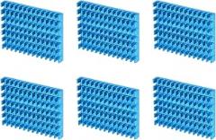 DMiotech 6 Pack 5x30x40mm Aluminum Alloy Radiator Electronic Cooler Radiator with Thermal Paste for MOS and IC Chip