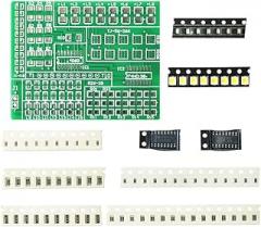 DIY kit 15 Color Light Controller kit 1801 SMD Component Welding Practice Board Parts Electronic Production kit